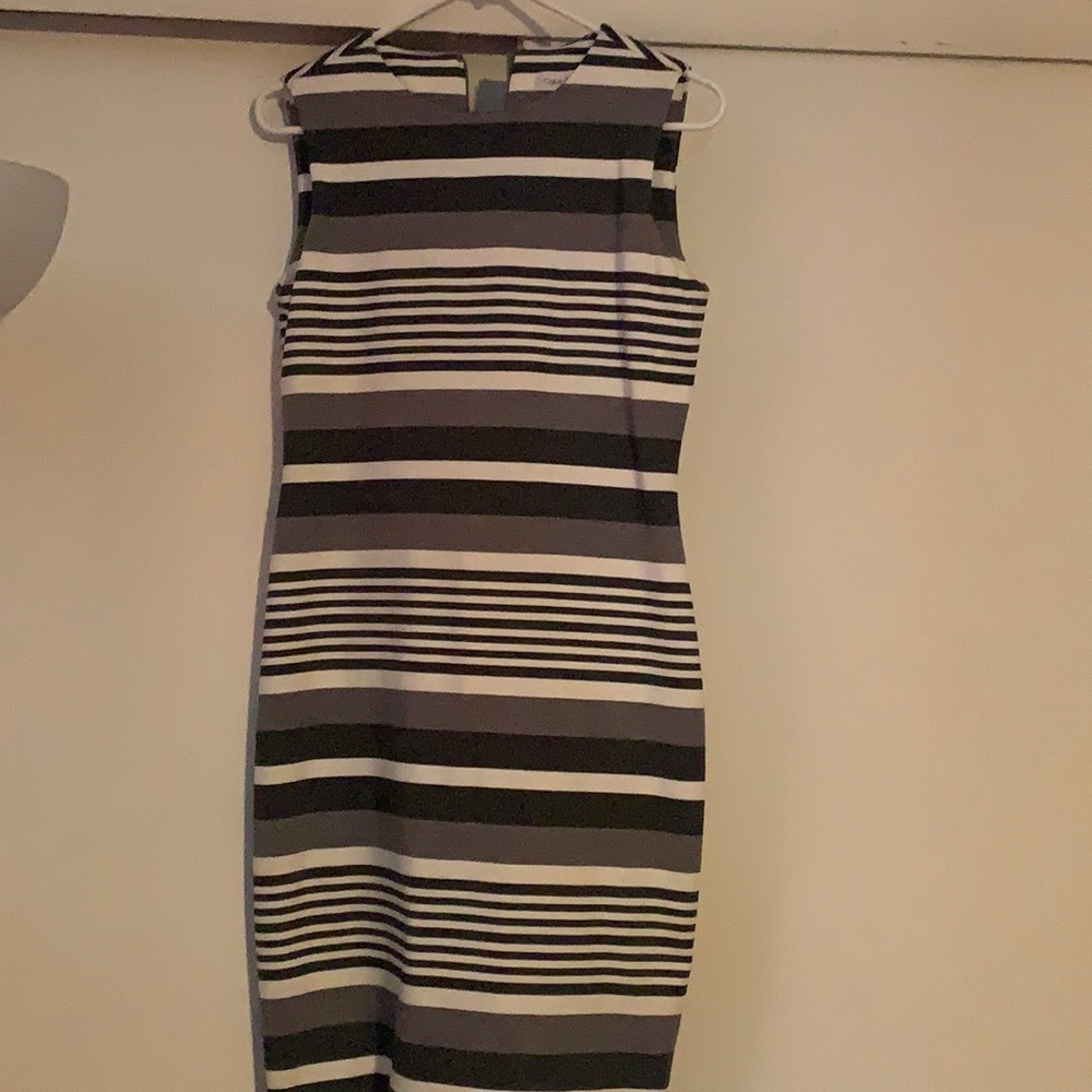Calvin Klein striped dress